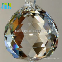 Boule de cristal en cristal à facettes de la qualité 40MM AB en cristal pour l&#39;éclairage